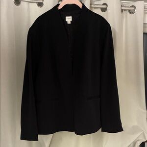 J Crew size 24 Classic Black Blazer